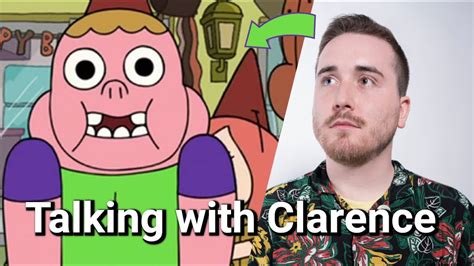 Spencer Rothbell: The voice and head writer for Clarence on Cartoon Network - YouTube