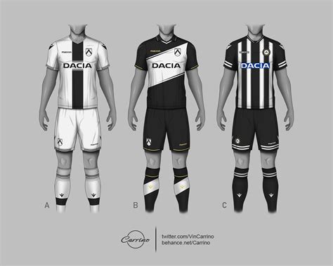 Udinese Calcio | Home Kit Concept & Crest Redesign :: Behance