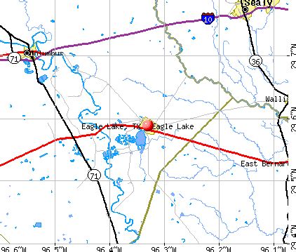 Eagle Lake, Texas (TX 77434) profile: population, maps, real estate ...