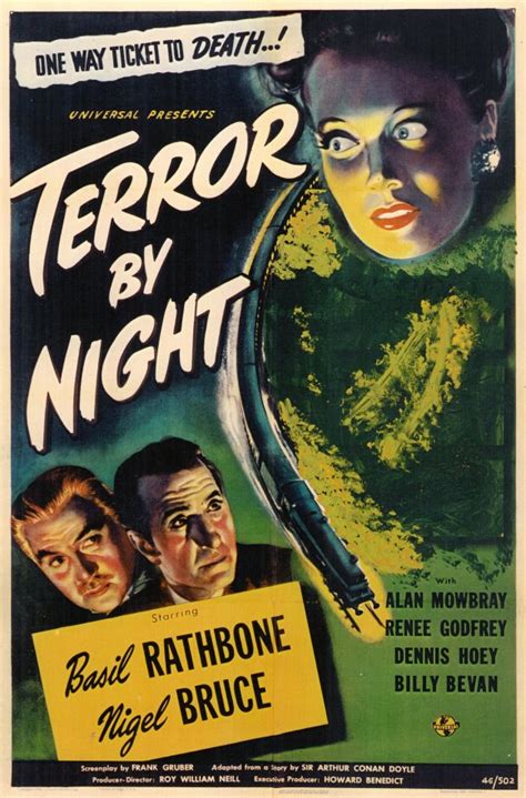 Sherlock Holmes : And The Terror By Night (1946) - Basil Rathbone Colo – Elvis DVD Collector ...