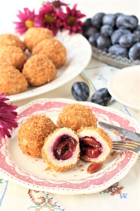 Plum Dumplings (Zwetschgenknödel) | Kitchen Frau