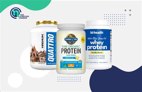 The 8 Best Protein Powders for Muscle Gain - The Nutrition Insider