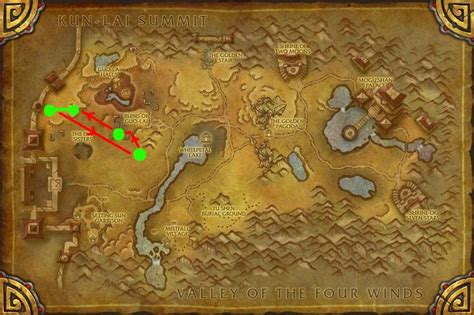 Mogu Windwool Cloth Farming Route Vale of Eternal Blossoms - World of Warcraft - WTBGold Guides ...