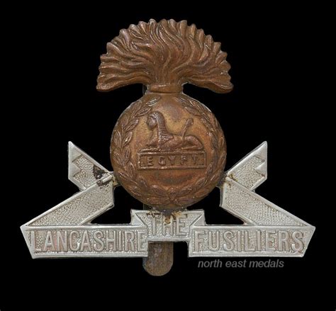 Lancashire Fusiliers Cap Badge – British Badges and Medals