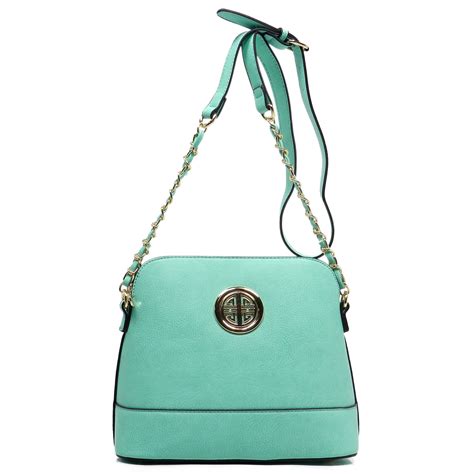 WU026S TURQUOISE - Handbags - Fashion World