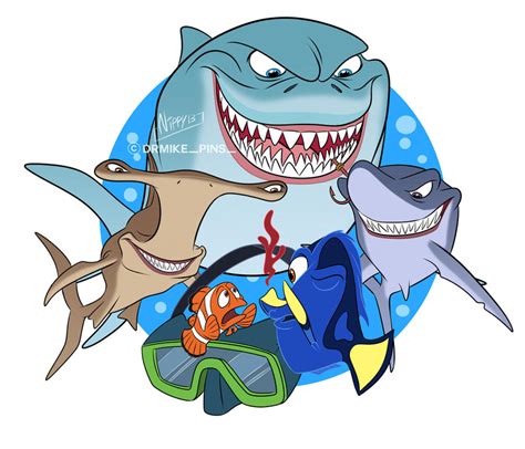 Sharks Nemo by Nippy13 on DeviantArt