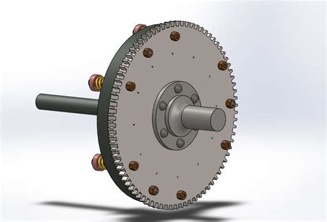 Single Plate clutch - download free 3D model by Arun.V - Cad Crowd