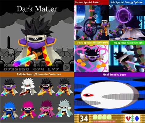 Dream Smashers #2: Dark Matter (Kirby) by Mega-Turtle64 on DeviantArt