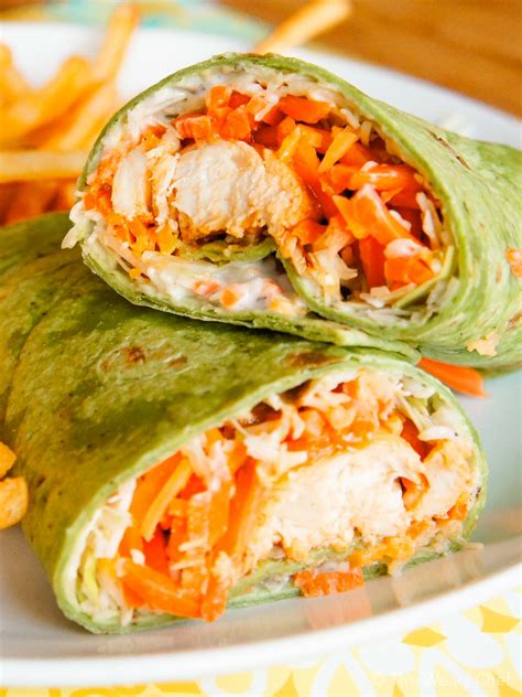 How to Make Buffalo Chicken Wraps in 15 Minutes | Weary Chef