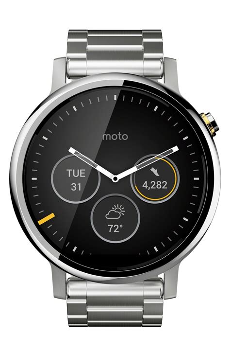 Motorola 'Moto 360 2nd Gen' Bracelet Smart Watch, 46mm Best Smart ...