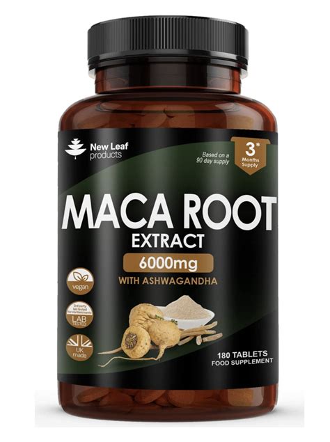 Maca Root Tablets with Ashwagandha High Strength 3 Month Supply | Shop Today. Get it Tomorrow ...