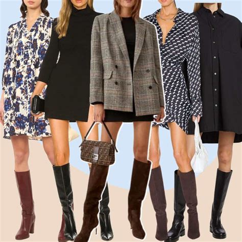 The Ultimate Guide on How to Wear Knee High Boots Outfits | High knee ...