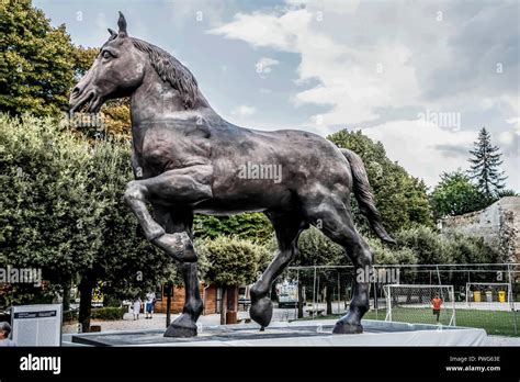 Leonardo da vinci horse hi-res stock photography and images - Alamy