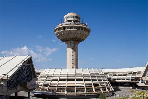 Former Control Tower Zvartnots International Airport, Yerevan, Armenia