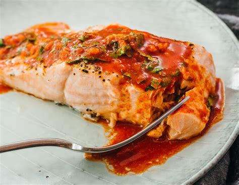 Instant Pot Salmon With Chili-Lime Sauce - Savory Tooth