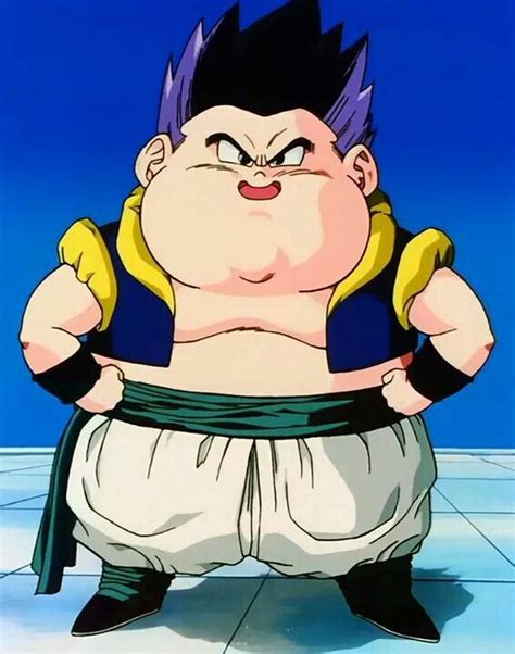 "I just want to eat and take a nap" Fat Gotenks Dragon Ball Art, Dragon Ball Super, Goten E ...