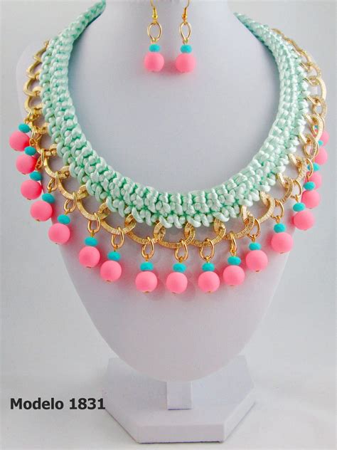 Collares Mayoreo, Collares De Moda, Collares, Bisuteria Fina - $ 180.00 ...