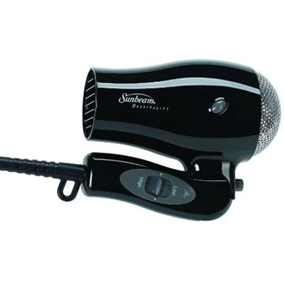 Sunbeam® HD3005-005 1875 Watts Compact Folding Hand Held Hair Dryer ...