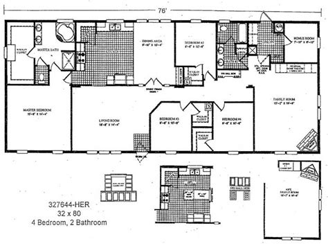 clayton double wide homes floor plans : Modern Modular Home