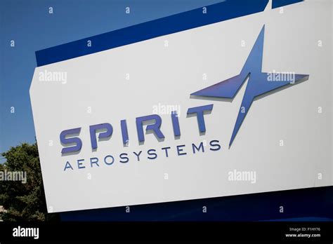 A logo sign outside of the headquarters of Spirit AeroSystems, Inc., in ...