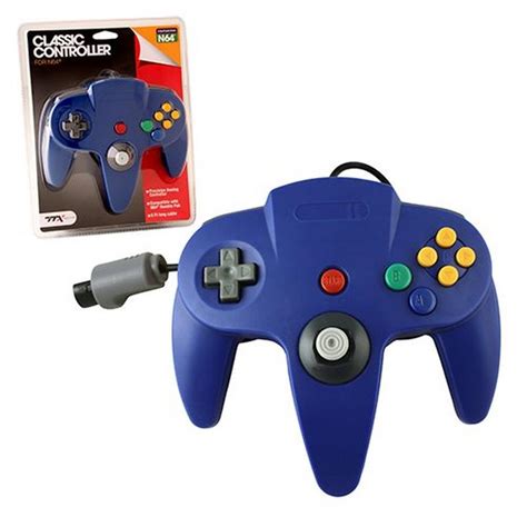 Nintendo 64 Blue Wired Classic Controller | Nintendo 64 | GameStop