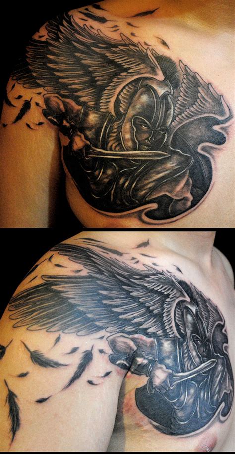 Tattoo Tattooz: Female Warrior Angel Tattoos 2011