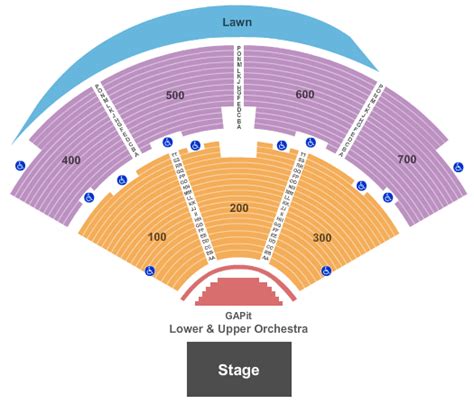 Michigan Lottery Amphitheatre at Freedom Hill Seating Chart | Michigan ...