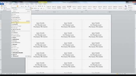 How To Create Mailing Labels From Excel Spreadsheet - Printable Online