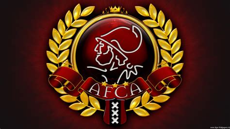 Download Emblem Soccer Logo AFC Ajax Sports HD Wallpaper