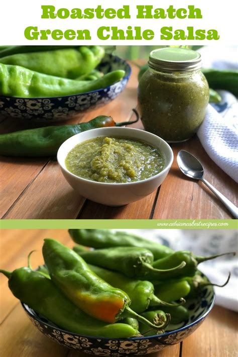 Roasted Hatch Green Chile Salsa | Recipe | Green chile recipes, Hatch ...