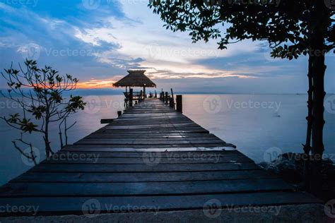 Dock at sunset 2009740 Stock Photo at Vecteezy