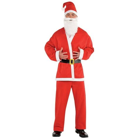 Santa Crawl Suit Adult Costume - Standard - Walmart.com - Walmart.com