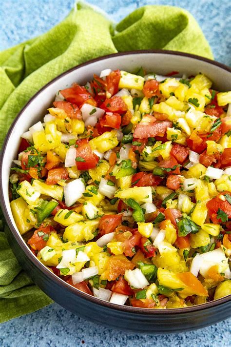 Spicy Pineapple Salsa - Recipe - Chili Pepper Madness