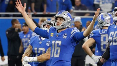Detroit Lions beat Los Angeles Rams: Highlights from NFL playoff game