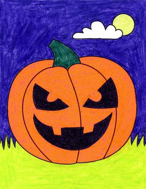 How to draw easy halloween decorations | ann's blog