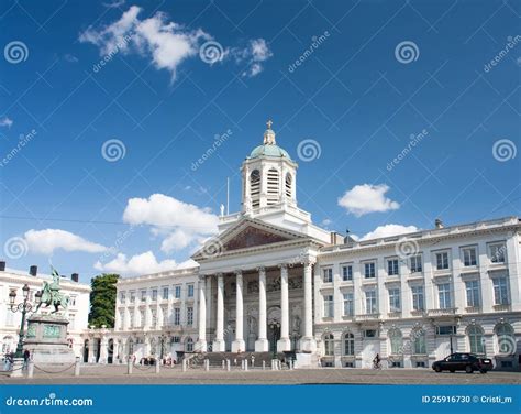 Place Royale, Brussels stock photo. Image of blue, building - 25916730