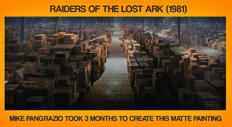 Raiders of the Lost Ark - Matte Painting | VashiVisuals Blog