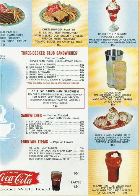 Woolworth's Menu Page 2 | Retro recipes, Food, Food and drink