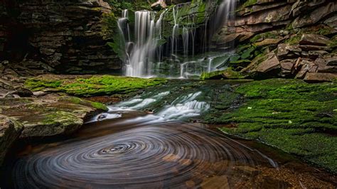 Blackwater falls, Blackwater falls state park, West virginia waterfalls