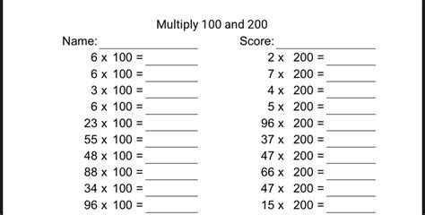 56 Times Table Printable Multiplication Table, 43% OFF