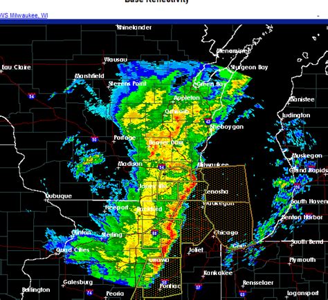 Interactive Hail Maps - Hail Map for Oak Creek, WI