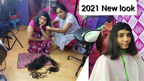 My New haircut 2021 |Dora Hairstyle New Look Very Nice Video|Apple cut ...