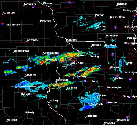 Interactive Hail Maps - Hail Map for Iowa City, IA