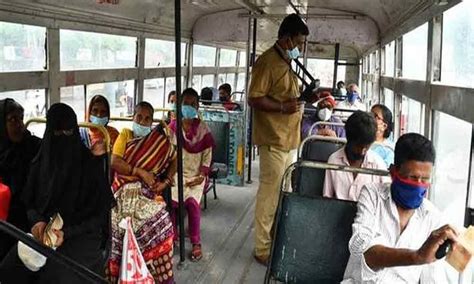 Hyderabad: After 6 months, city buses hit the roads