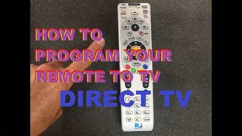 Direct Tv Remote Codes