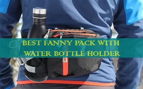 Hydration On-the-Go: Fanny Pack with Water Bottle Holder