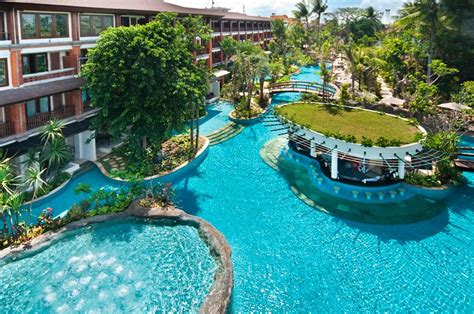Main Swimming Pool - Padma Resort Legian – Bali Star Island Offers Bali Tours - Bali Tour ...