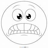 Coloring Crying Face Para Sad Colorear Dibujo Baby Traurig Cartoon Clip  sketch template