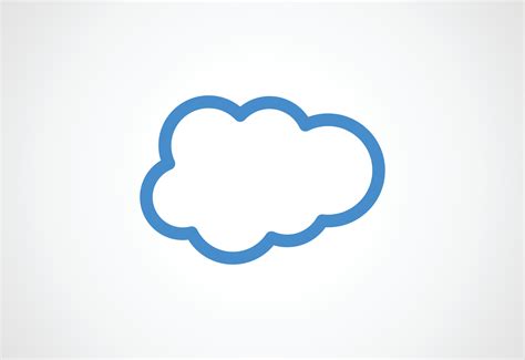 Solid Cloud logo design, Vector design template 29880511 Vector Art at ...