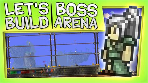 Terraria - Let's Build A Boss Fight Arena! - YouTube